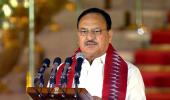 Nadda back as health minister after heading BJP