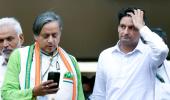 Tharoor says 'Jai Samvidhan', Speaker rebukes Hooda