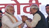 Will be with NDA forever, Nitish tells Modi in Bihar