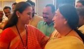 Supriya Sule, Ajit's wife meet amid poll face-off buzz