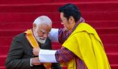 Modi 1st foreign head to get Bhutan's highest honour