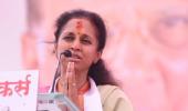 After casting vote, Supriya visits Ajit Pawar's home