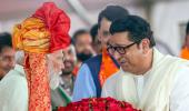 Raj shares stage with Modi, justifies support to NDA