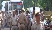 AAP workers marching towards BJP HQ detained