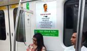 Graffiti 'threatening' Kejriwal appear in many metros