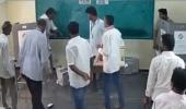 YSRC MLA caught on camera damaging EVM