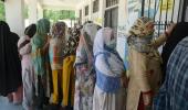 Kin of terrorists line up at polling booths in Kashmir