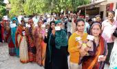 More than 61% turnout in 6th phase; 54% polling in J-K