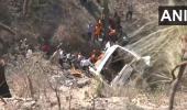 22 killed, 57 hurt as bus falls into gorge in Jammu