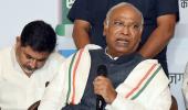 Many Congmen...: Kharge counters 'batenge...' slogan