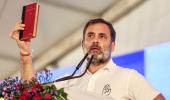 You never read it: Rahul to Modi on Constitution