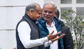 Cong sends Gehlot, Baghel to Maha ahead of results