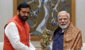 Saini meets Modi after BJP's big win in Haryana