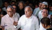 No Hooda, no Selja at meet to review Haryana poll rout