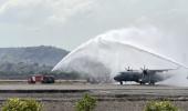 SEE: IAF tests inaugural flight at Navi Mumbai airport