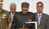 Omar sworn-in as J-K CM, ally Cong not to join govt