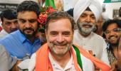 Eagerly look forward to...: LoP Rahul arrives in US