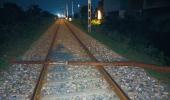 Train driver spots iron pole on tracks, mishap averted