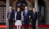 Quad leaders condemn China's actions in Indo-Pacific