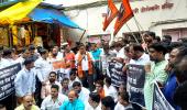 MNS protests insult to Marathis over non-veg food in Mumbai society