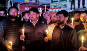 Candlelight marches held in Kashmir against Pahalgam terror attack