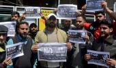 Pahalgam attack: Kashmir newspapers print black front pages in protest