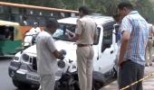 LIVE! Pedestrians run over by Thar in Delhi, 1 dead 