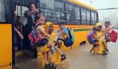 School bus with children stuck in flooded Mumbai road; rescued