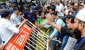 Protesting BLOs, BJP delegation in face-off outside Kolkata CEO office