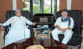 Siddaramaiah visits DKS for breakfast in show of unity