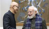 When Satya Met Modi...