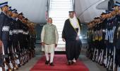 Rare gesture: Modi receives Amir of Qatar at Delhi airport