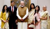 Modi Wows The Sunak Kids