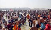 Kumbh: 2 crore take Maghi Purnima dip; kalpvasis to return