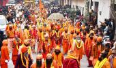  Maha Kumbh Mela: Blessing From A Naga Sadhu