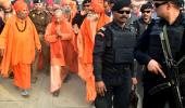 Yogi Surveys Prep For Maha Kumbh Mela