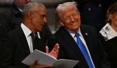 Trump opens up on his viral moment with Obama