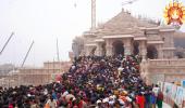 Thousands visit Ayodhya temple on consecration anniv