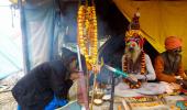 Kumbh Mela: Blessing From A Naga Sadhu