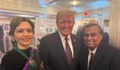 Spotted: Mukesh Ambani at Trump inauguration with Big 4