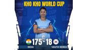 India women thrash South Korea in Kho Kho WC opener