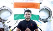 How do you eat, sleep in space? Schoolchildren ask Shuks