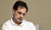 Rahul's 'photo' on sanitary pads: IYC files complaints