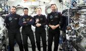 Feasts, farewells aboard ISS as Shuks, crew end 18-Day mission