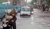 Waterlogging, traffic woes hit Delhi after heavy rain