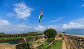 Tiranga Flies High Over Hari Parbat Fort