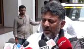 DK Shivakumar breaks down on camera over B'luru stampede