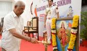 Bharat Mata portrait at Kerala guv's office sparks row