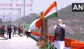 Modi inaugurates world's highest railway bridge in J-K