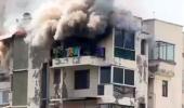Delhi man, 2 kids jump from burning building, die